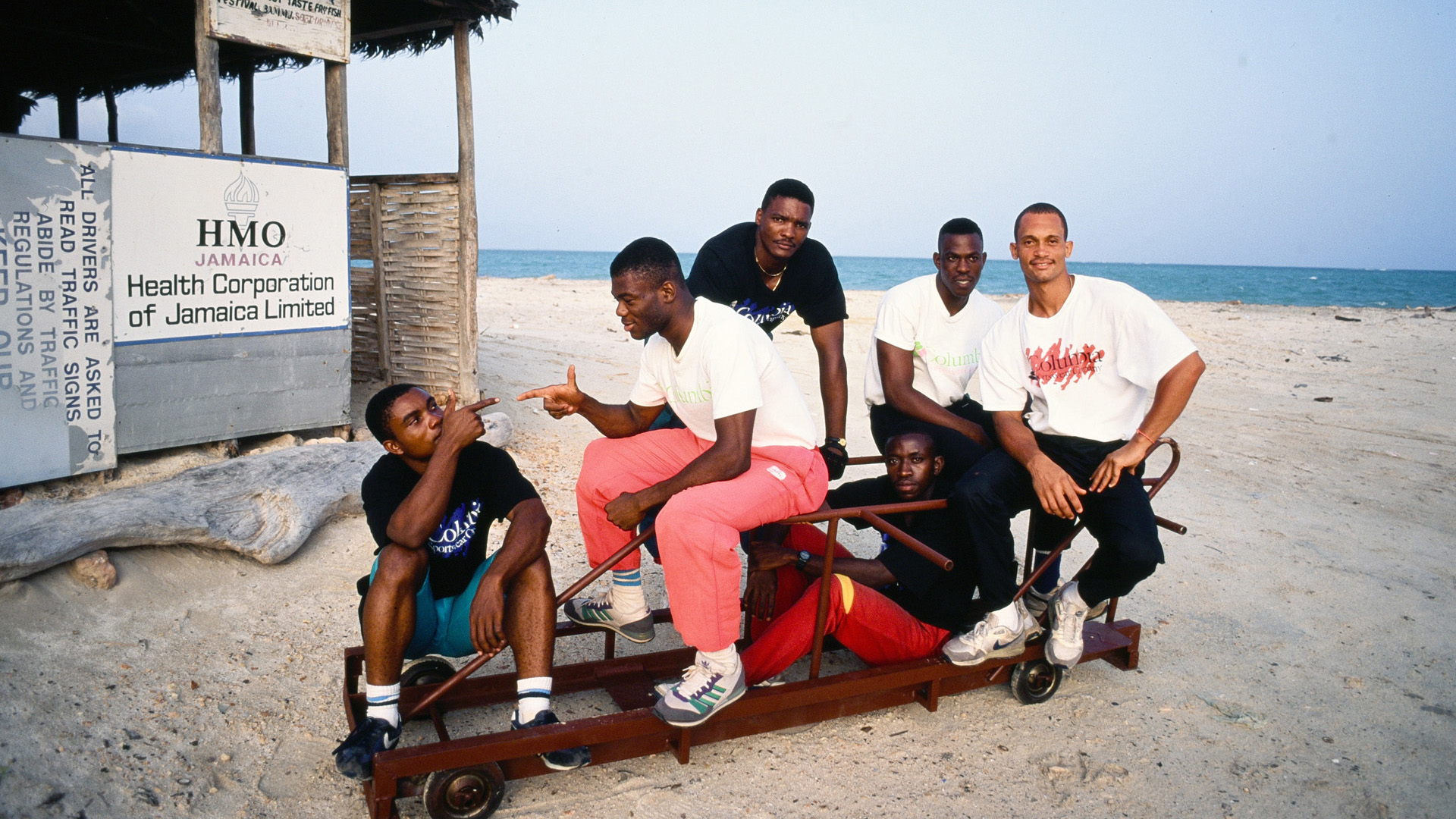 A csapat Kingstonban