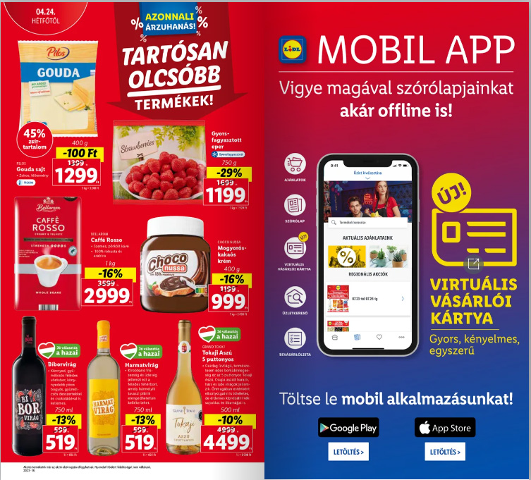 Összegyűjtöttük, mit érdemes tudni a Lidl tartós árcsökkentéséről!