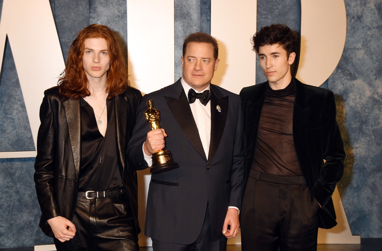 Brendan FRaser, Holden és Leland FRaser