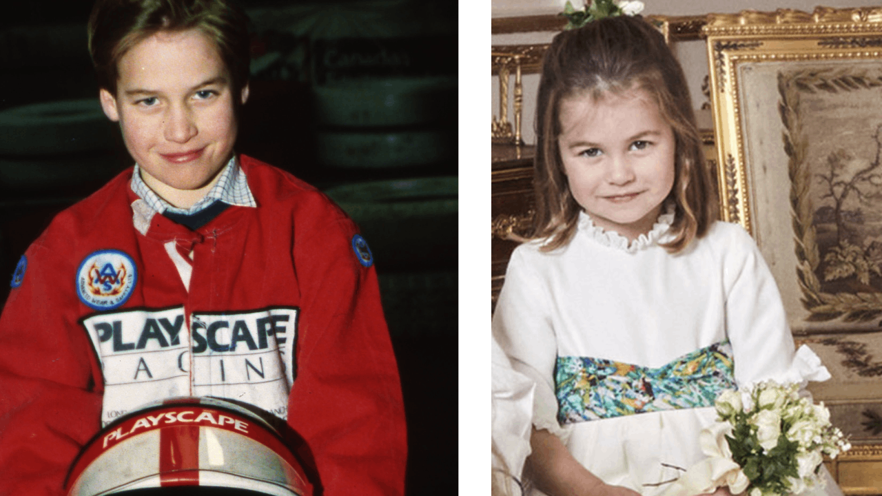 Vilmos herceg és Sarolta hercegnő hasonlítanak