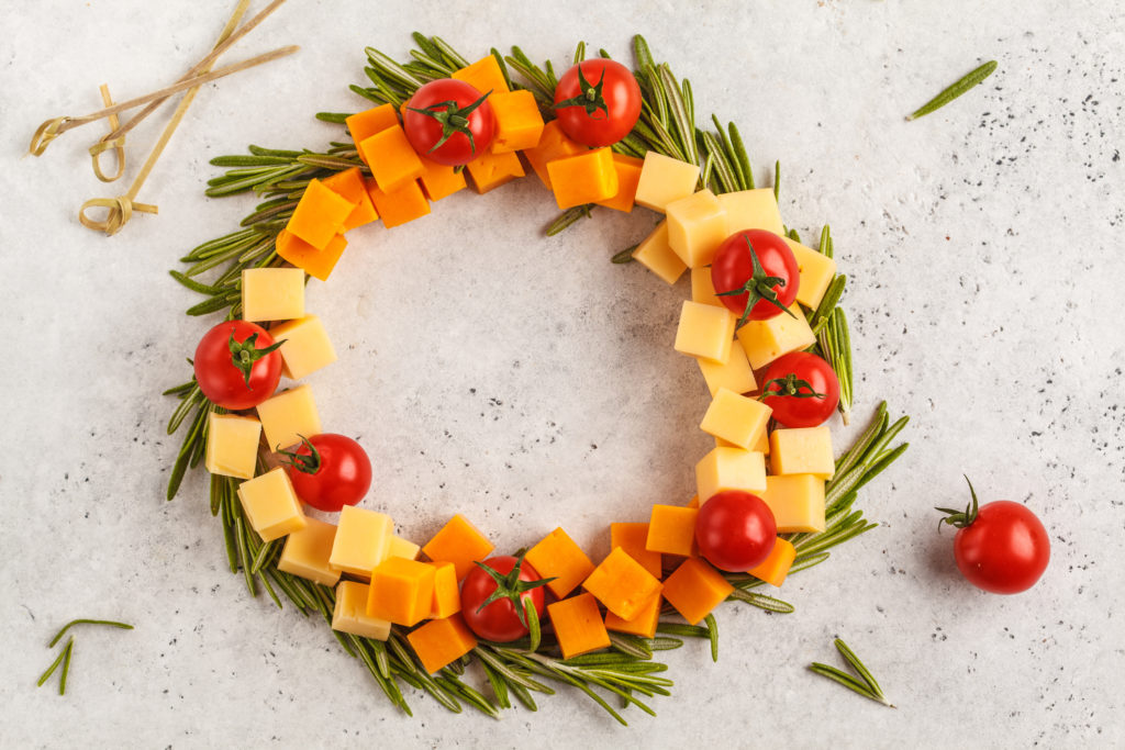 Koszorú hideg előételekből