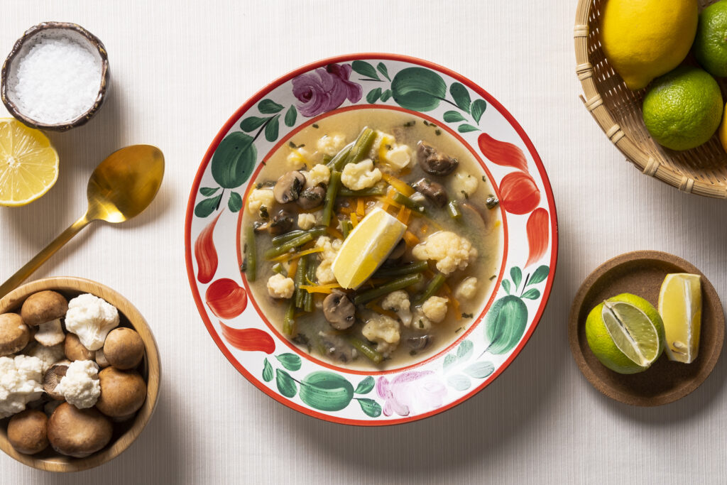 Zöldségraguleves tárkonnyal és citrommal / Fotó: Simon Gábor, Fotó: Nosalty Ételfotó