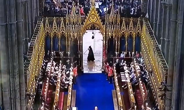 Kaszás a koronázáson