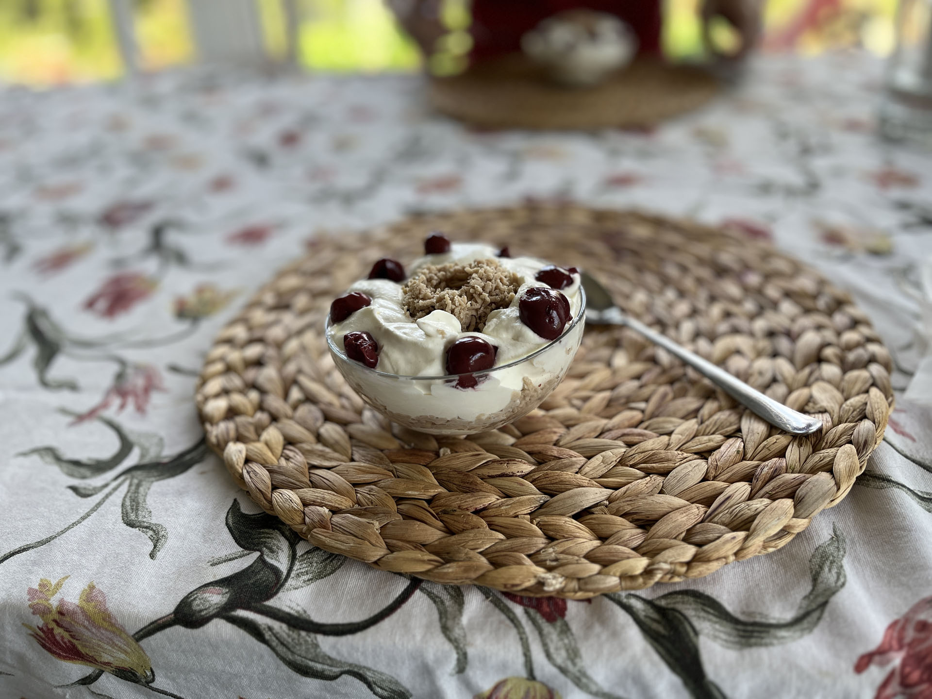 Gesztenyepüré meggyel