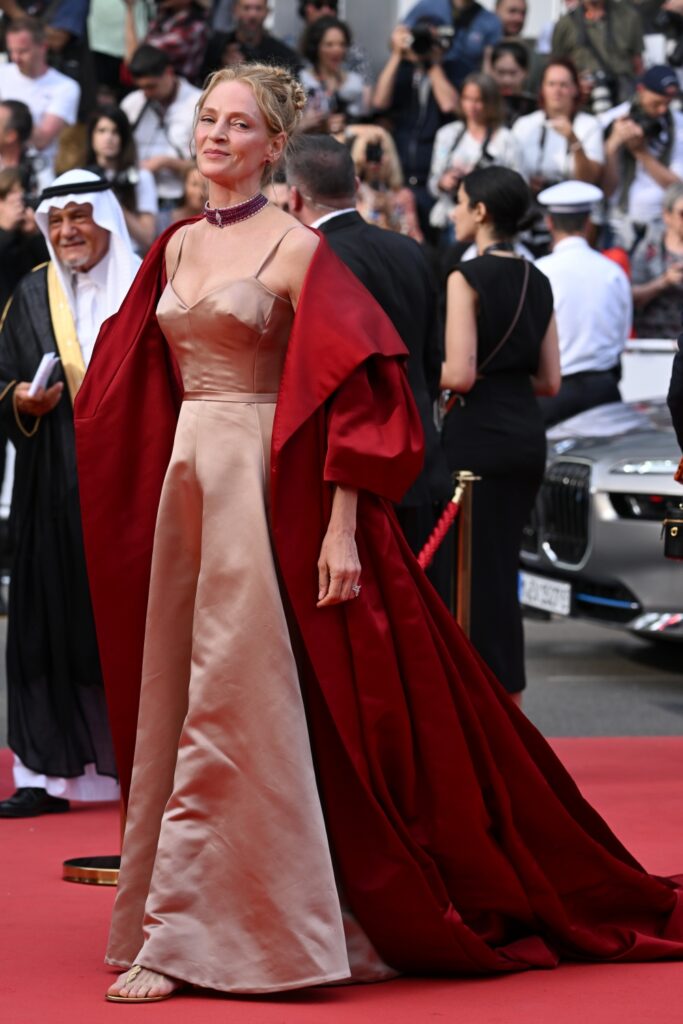 Uma Thurman a nyitóünnepsége