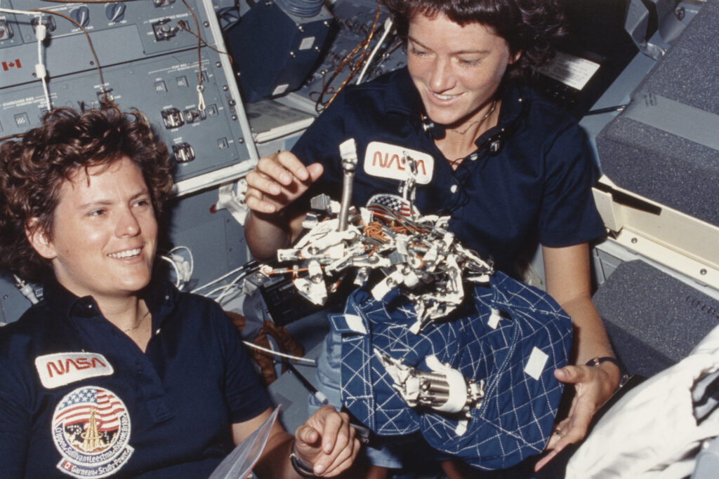 Kathryn D. Sullivan és Sally Ride