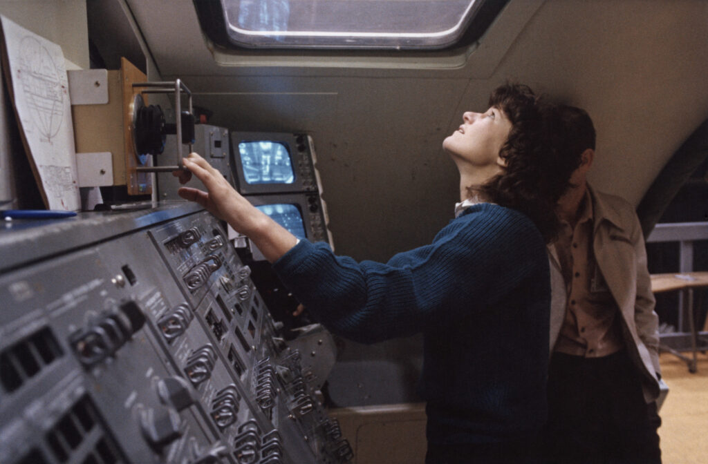 Sally a Jonson Space Center-ben