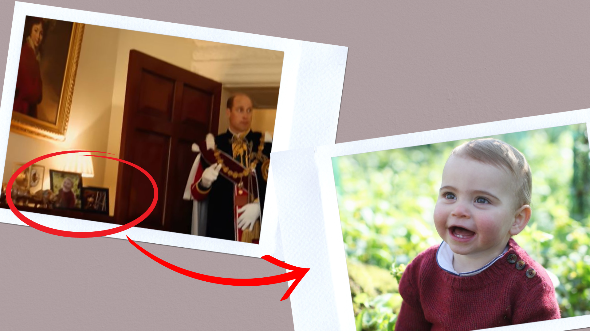 Lajos herceg születésnapi fotója 