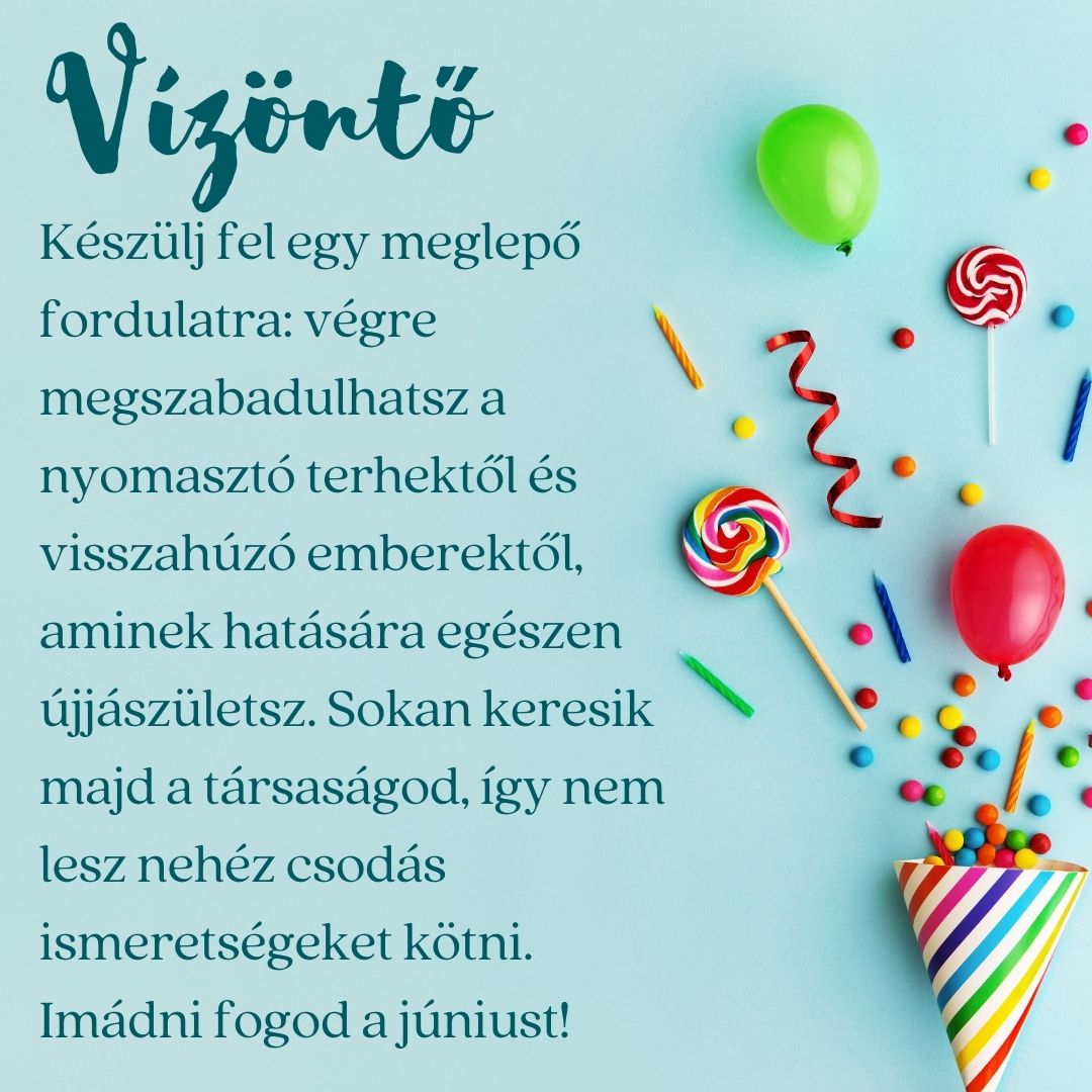 Júniusi horoszkóp 2023