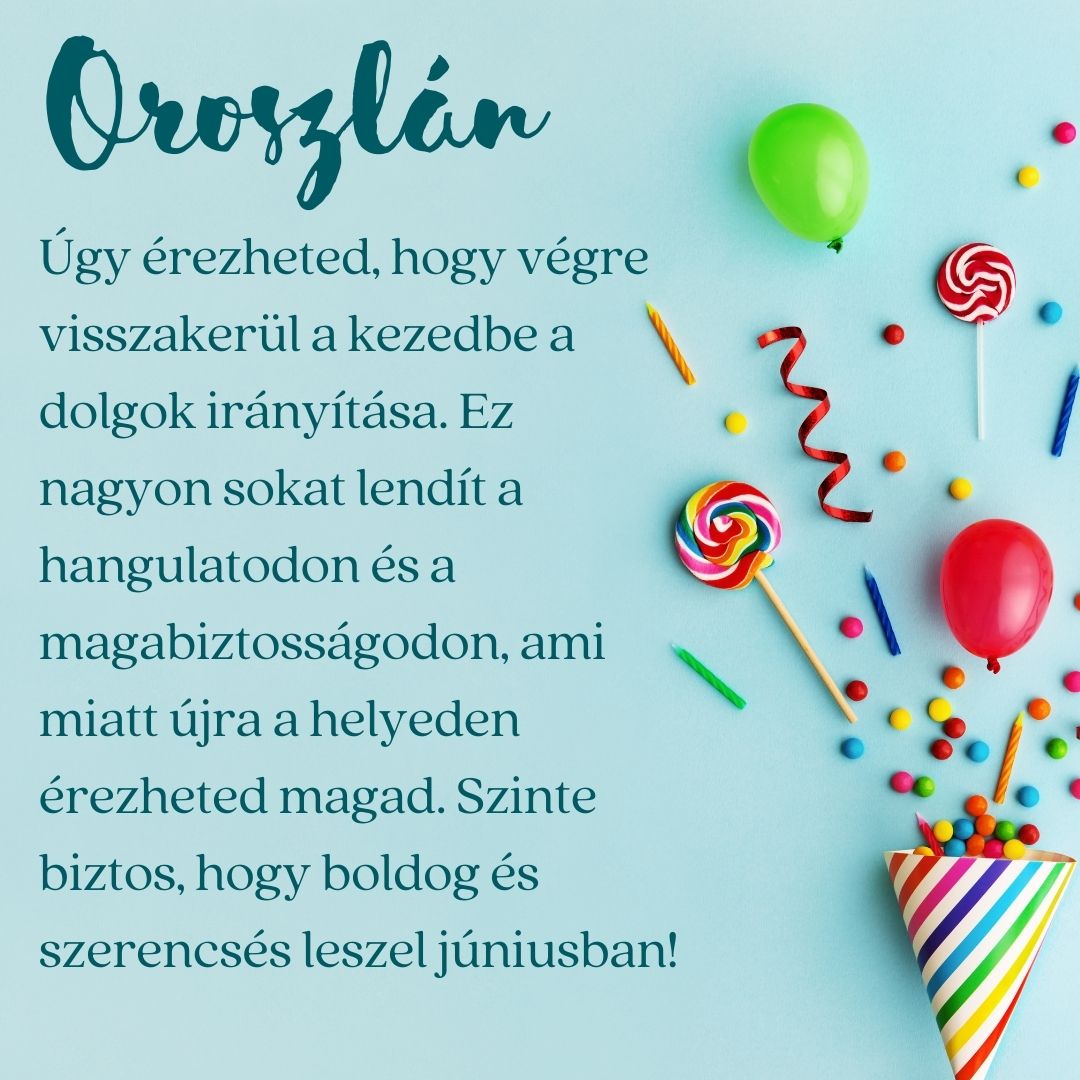 Júniusi horoszkóp 2023