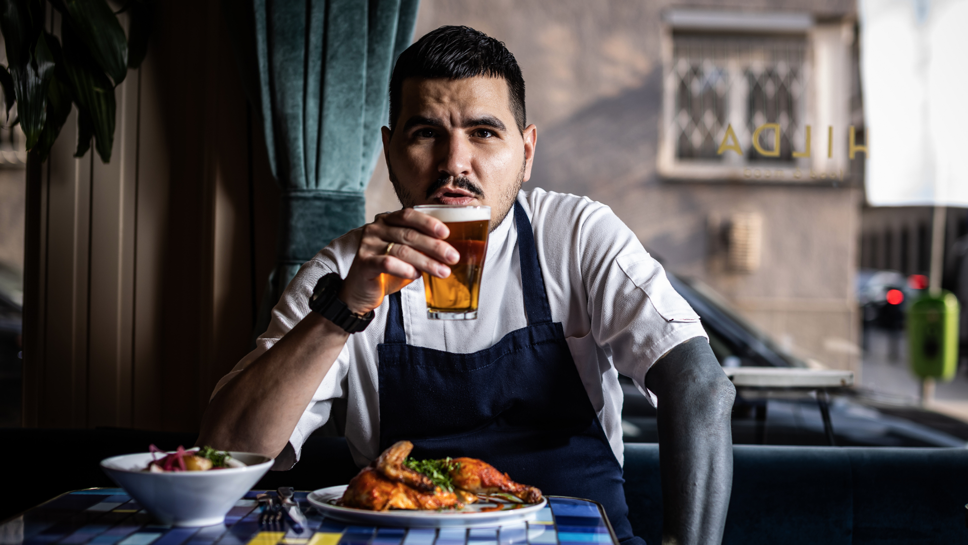 Kovács Renátó, a Hilda séfje