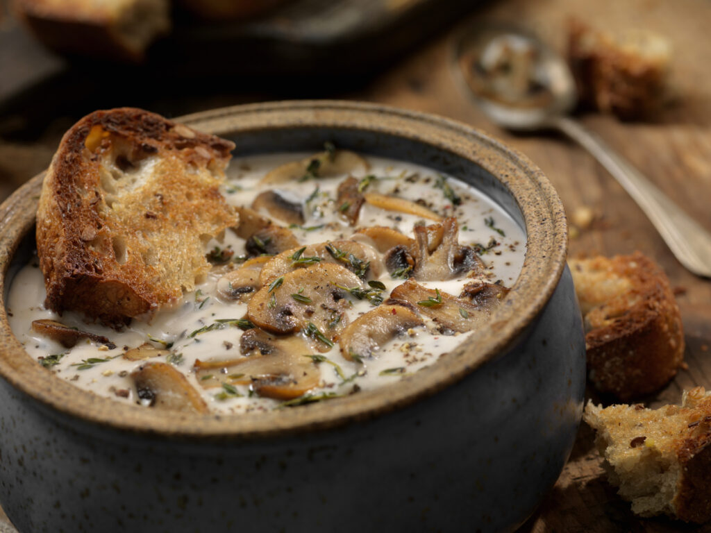 Gombakrémleves / Fotó: LauriPatterson, Getty Images