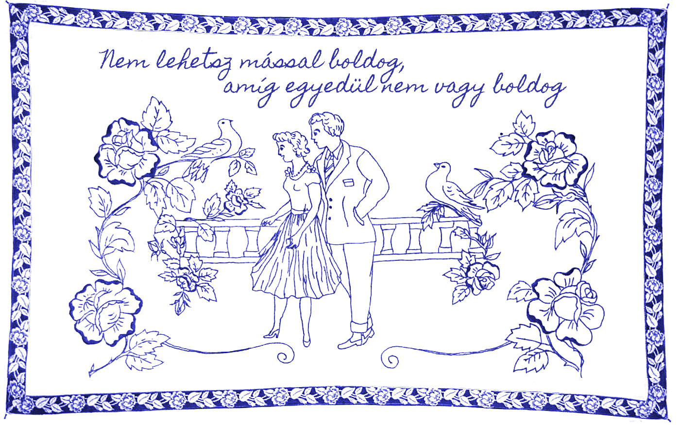 Nem lehetsz mással boldog, amíg egyedül nem vagy boldog