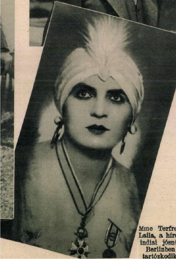 Terfren Laila a Képes Krónikában (fotó: Képes Krónika)