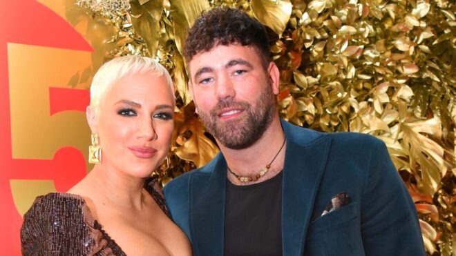 Tóth Gabi és férje Krausz Gábor