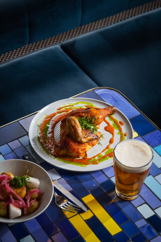 Rotisserie csirke a Hildában