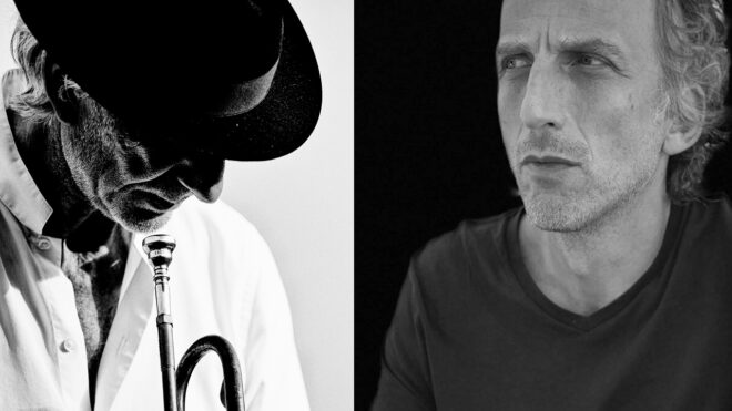 Erik Truffaz és Vázsonyi János (Fotó: Bánya)