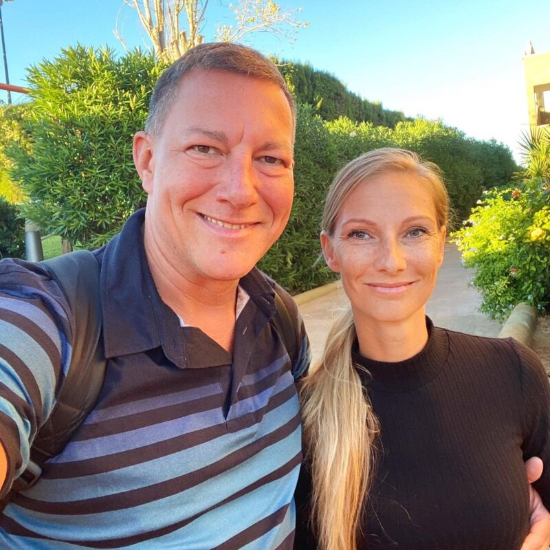 Német Kristóf és felesége, Zita