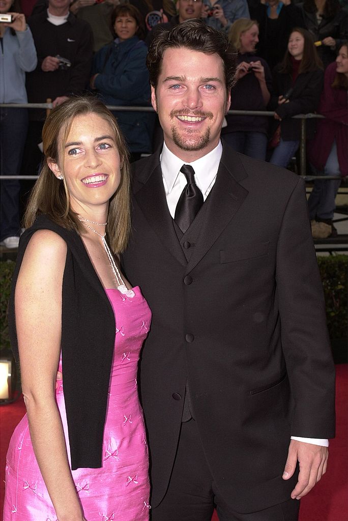 Feleségével, Caroline-nal