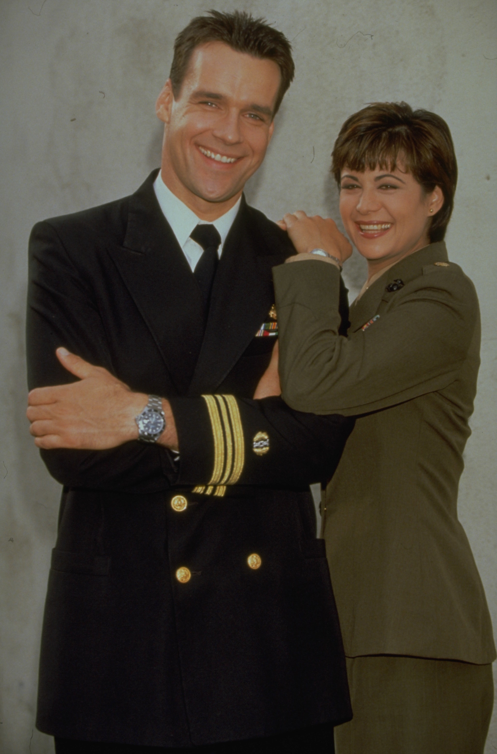 David James Elliott és Catherine Bell