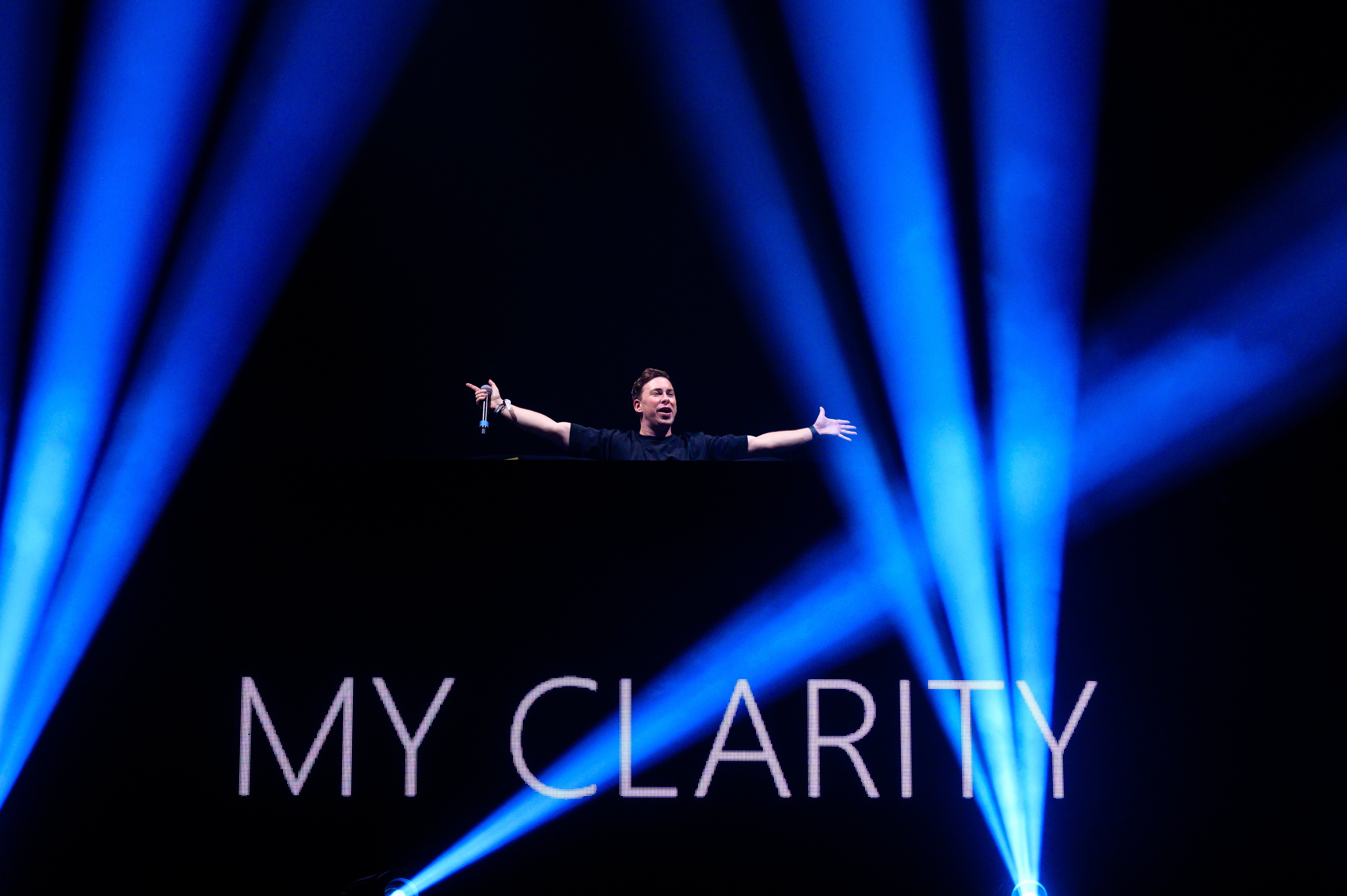 A holland zenész és producer Hardwell (Robbert van de Corput) a Balaton Sound fesztivál nyitónapján Zamárdiban 2023. június 28-án.