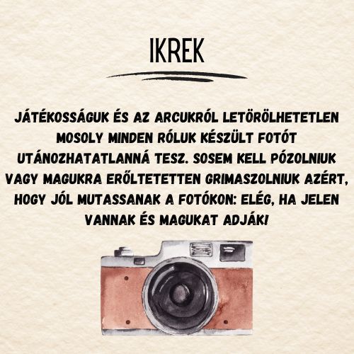 Fotogén csillagjegyek