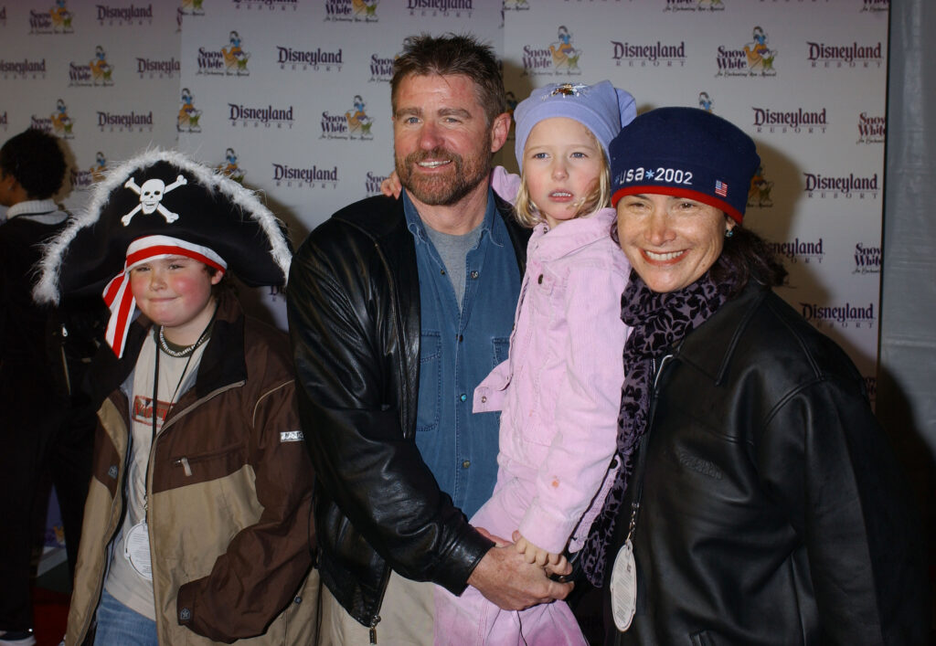 Treat Williams és családja