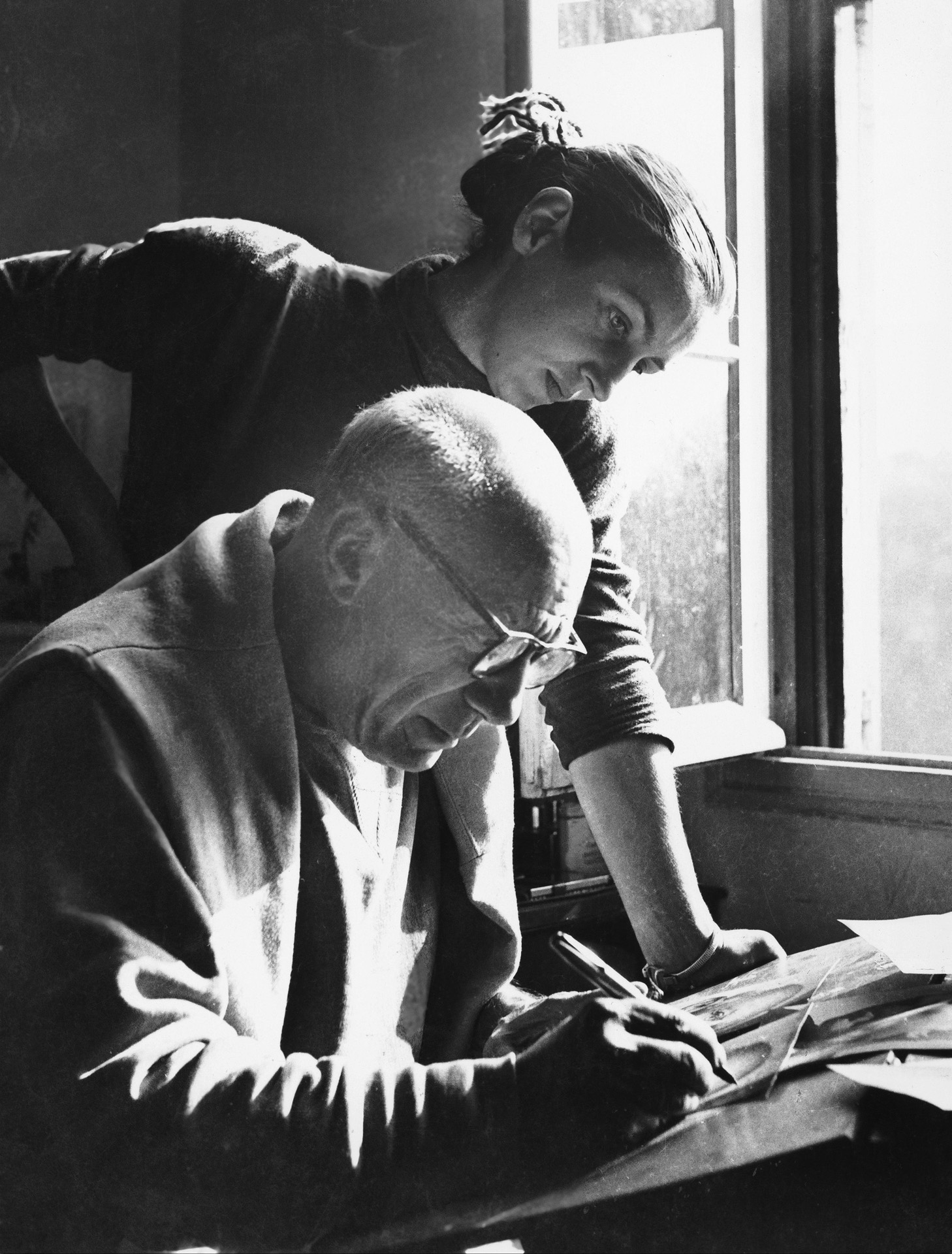 Pablo Picasso és Francoise Gillot