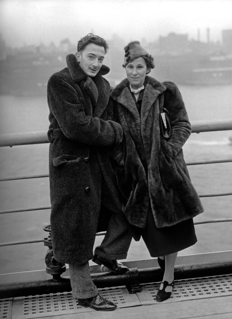 Gala Éluard és Salvador Dali 