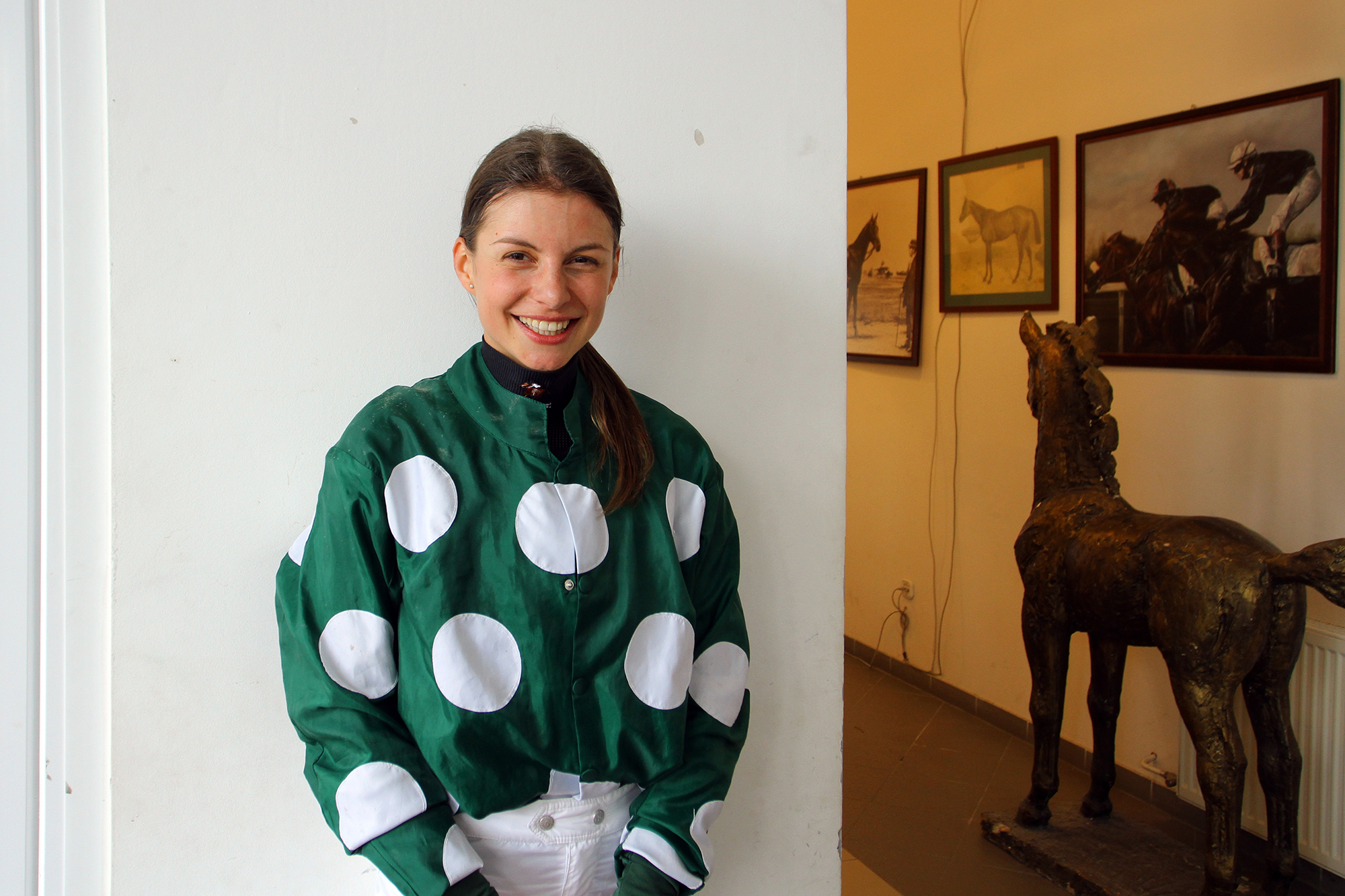 Gönczi Rebeka a Kincsem Parkban