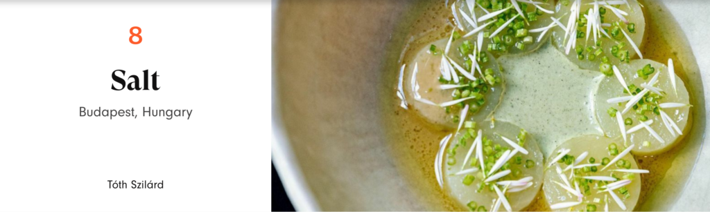 Képernyőfotó az Opinionated About Dining oldaláról