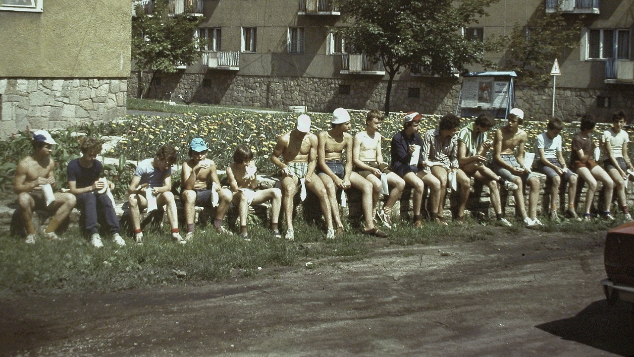 Barátkozó gyerekek