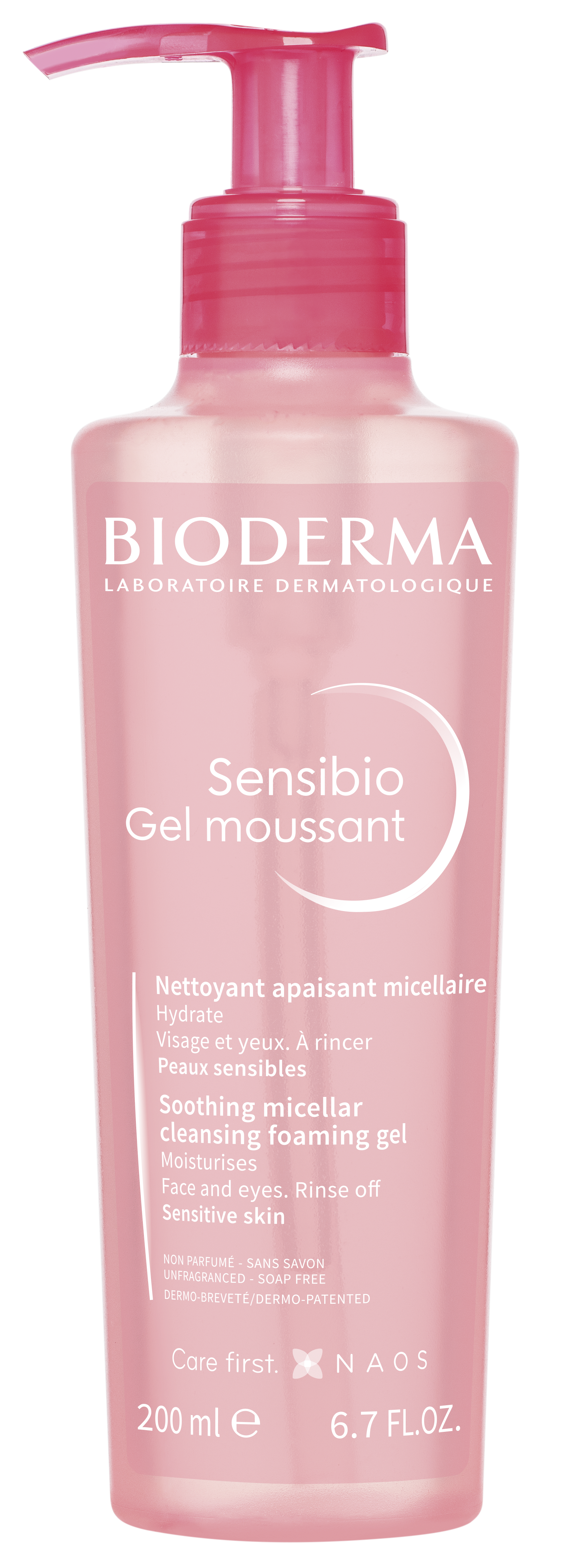 Bioderma Sensibio Gel Moussant Kíméletesen Tisztító Micellás Habzó Gél