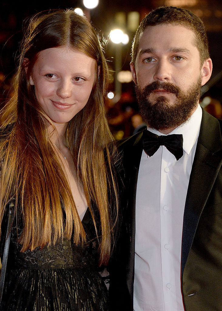 Shia LaBeouf és felesége Mia Goth