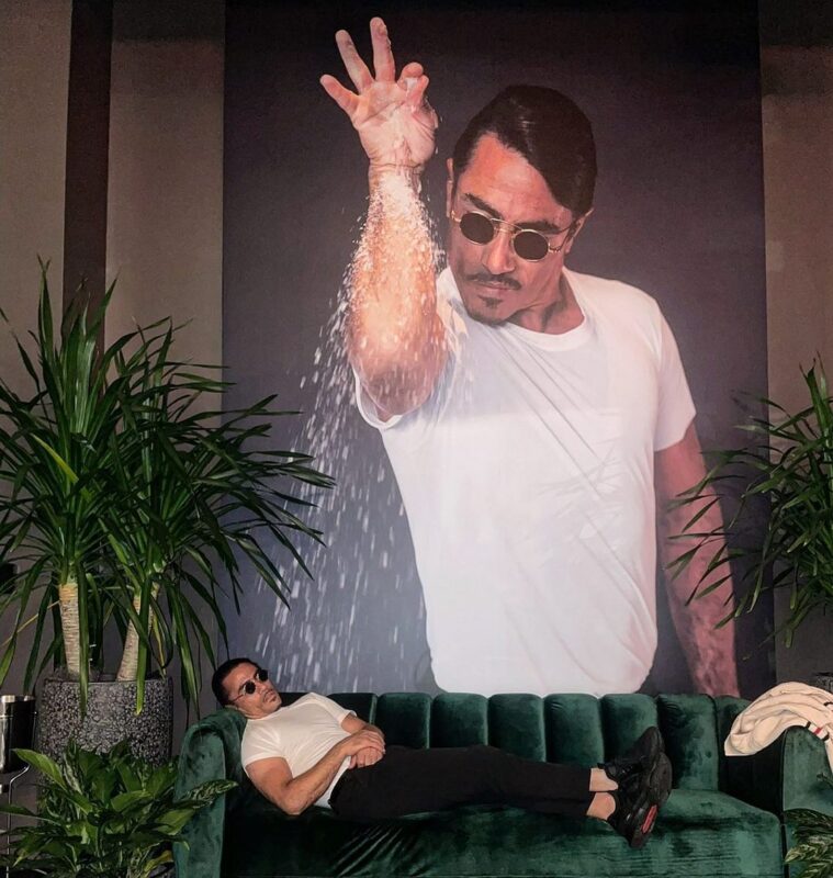 Nusret Gökçe, Salt bae
