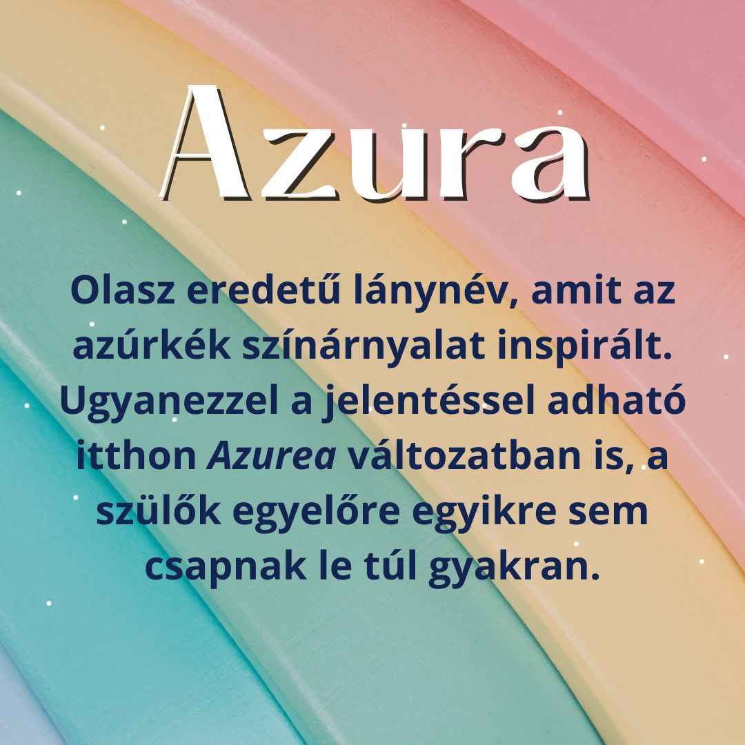 Nevek, amiket színek ihlettek