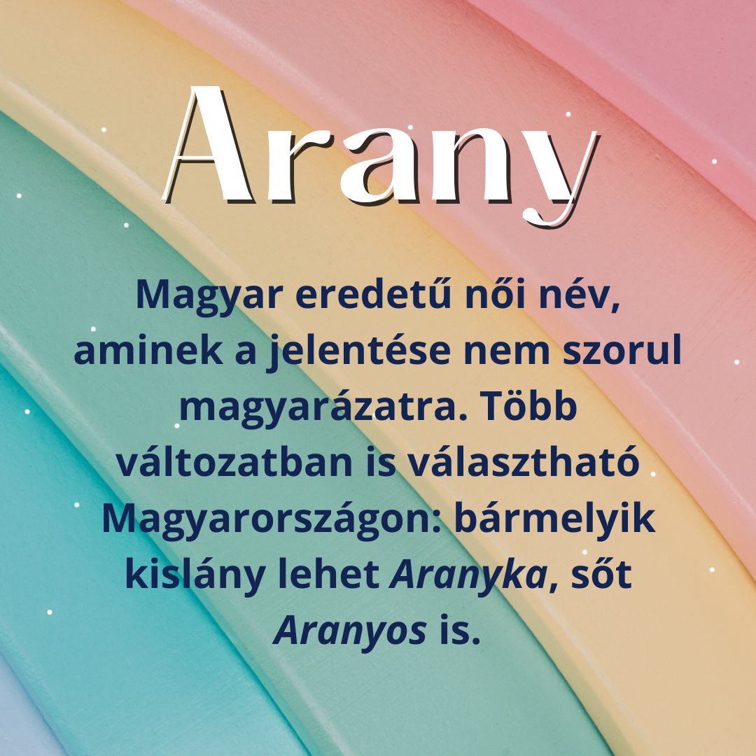 Nevek, amiket színek ihlettek