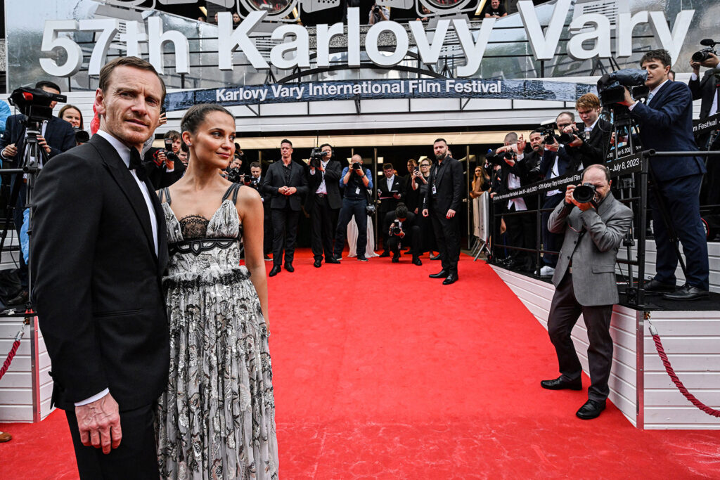 Alicia Vikander és férje Michael Fassbender