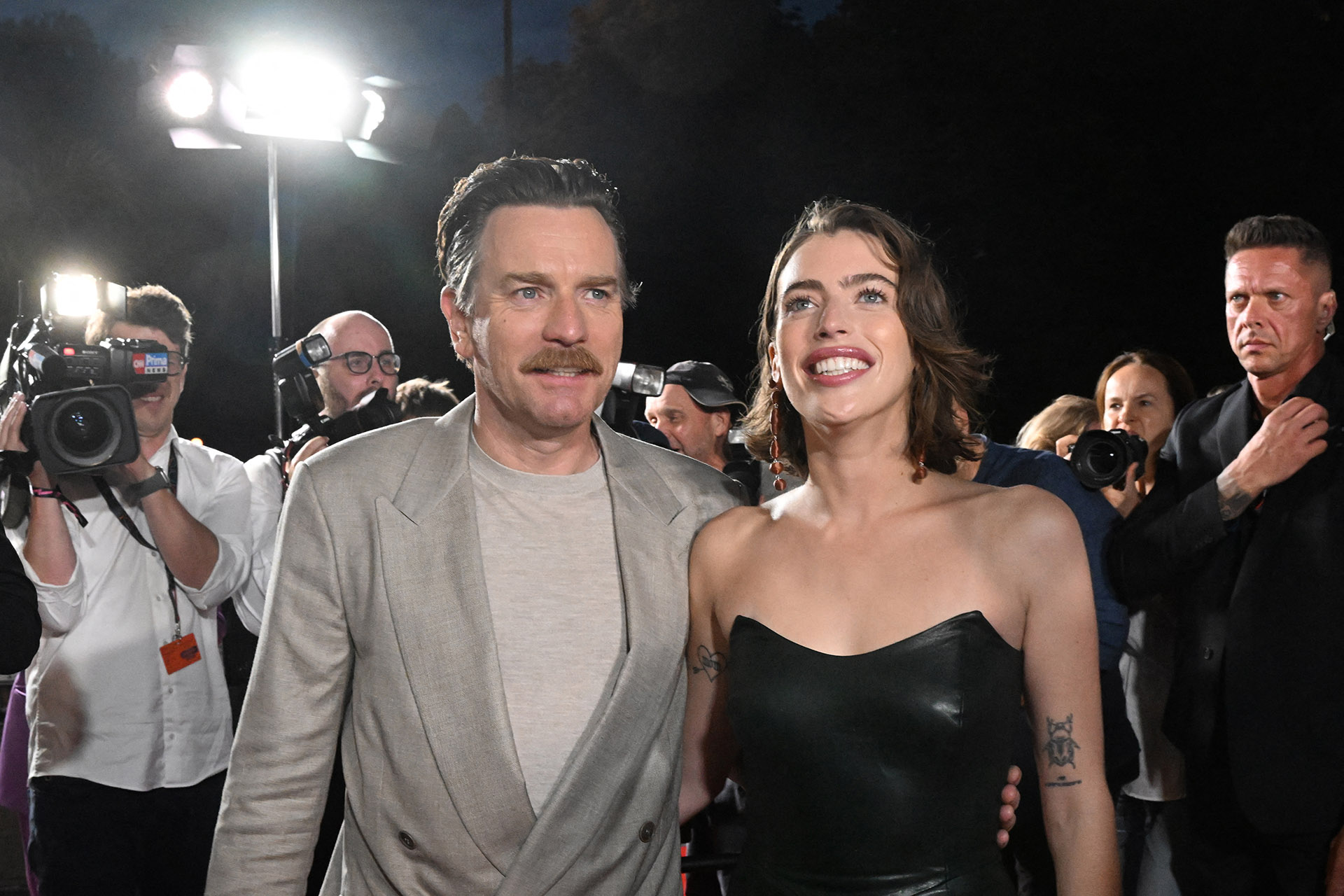 Ewan McGregor és lánya Clara