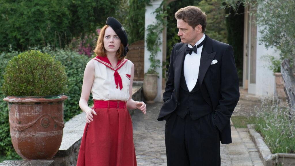 Emma Stone és Colin Firth