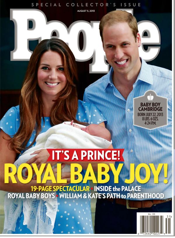 György herceg, Katalin hercegné, Vilmos herceg