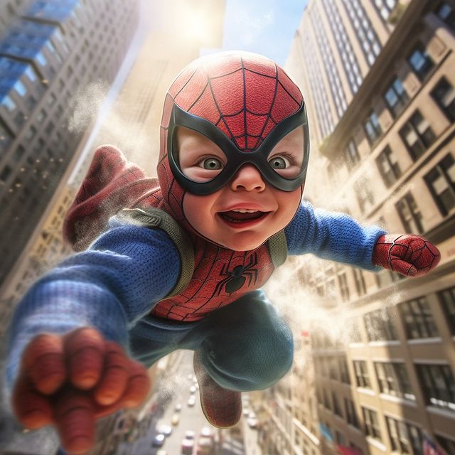 Ez Pókember übercuki változata.Fotó: @mikeandthemachin3 / picuki