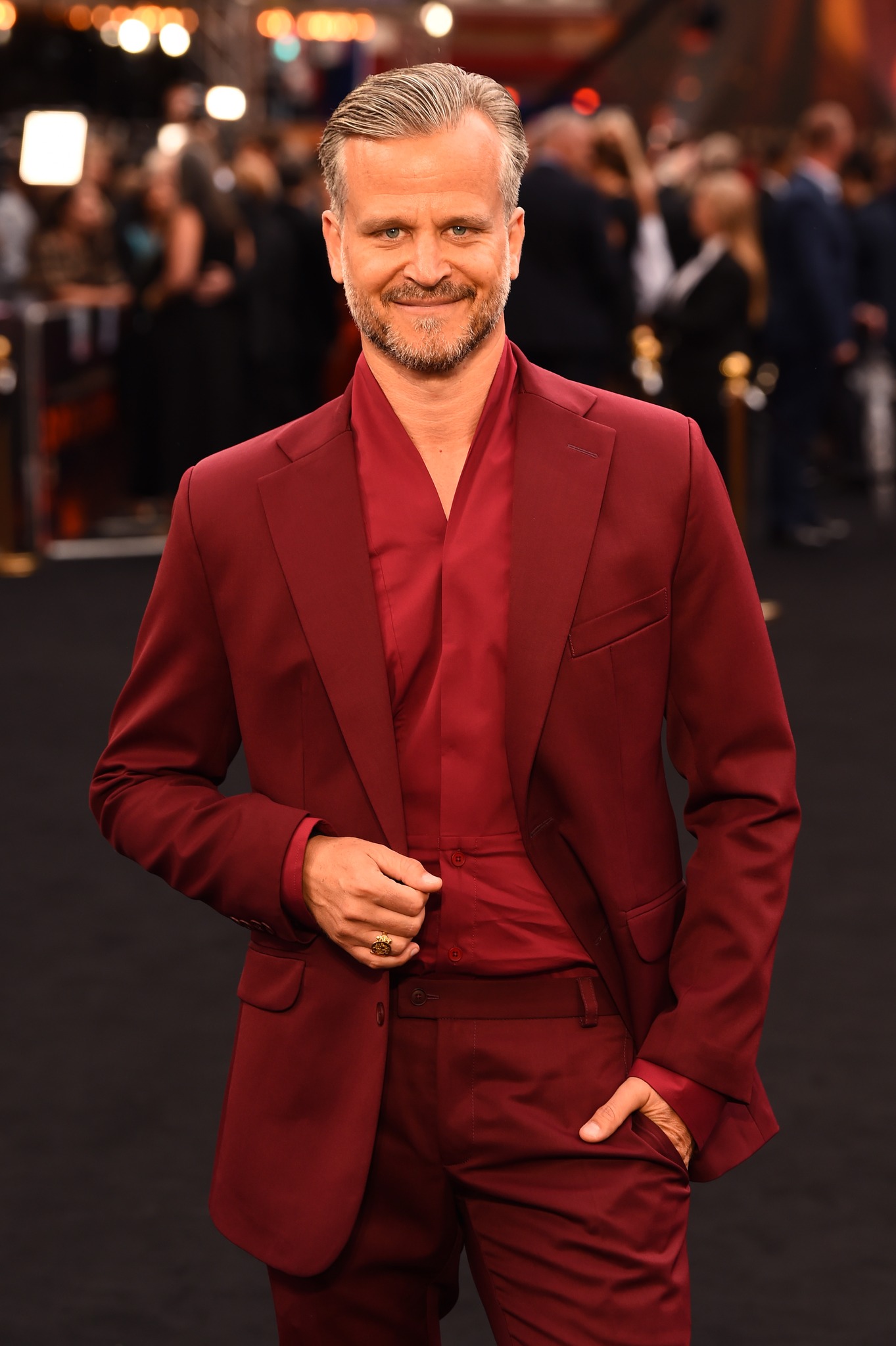 Haumann Máté az "Oppenheimer" című film brit premierjén az Odeon Luxe Leicester Square-ben 2023. július 13-án Londonban, Angliában.