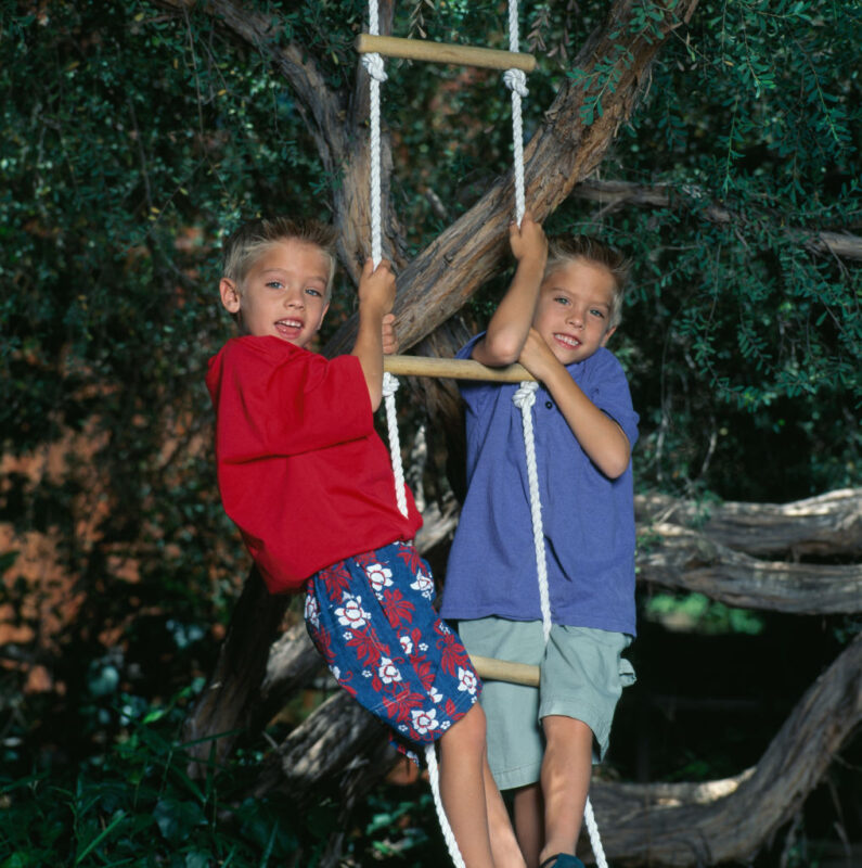 Dylan és Cole Sprouse gyerekként