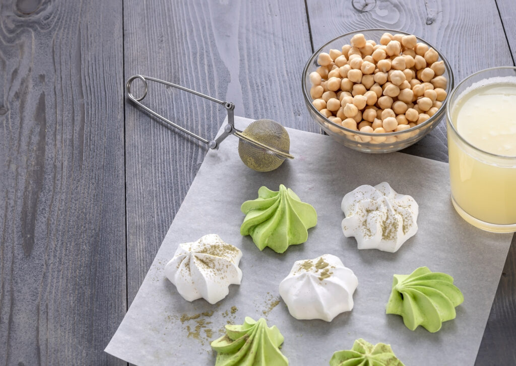 Habcsók alapanyag is az aquafaba