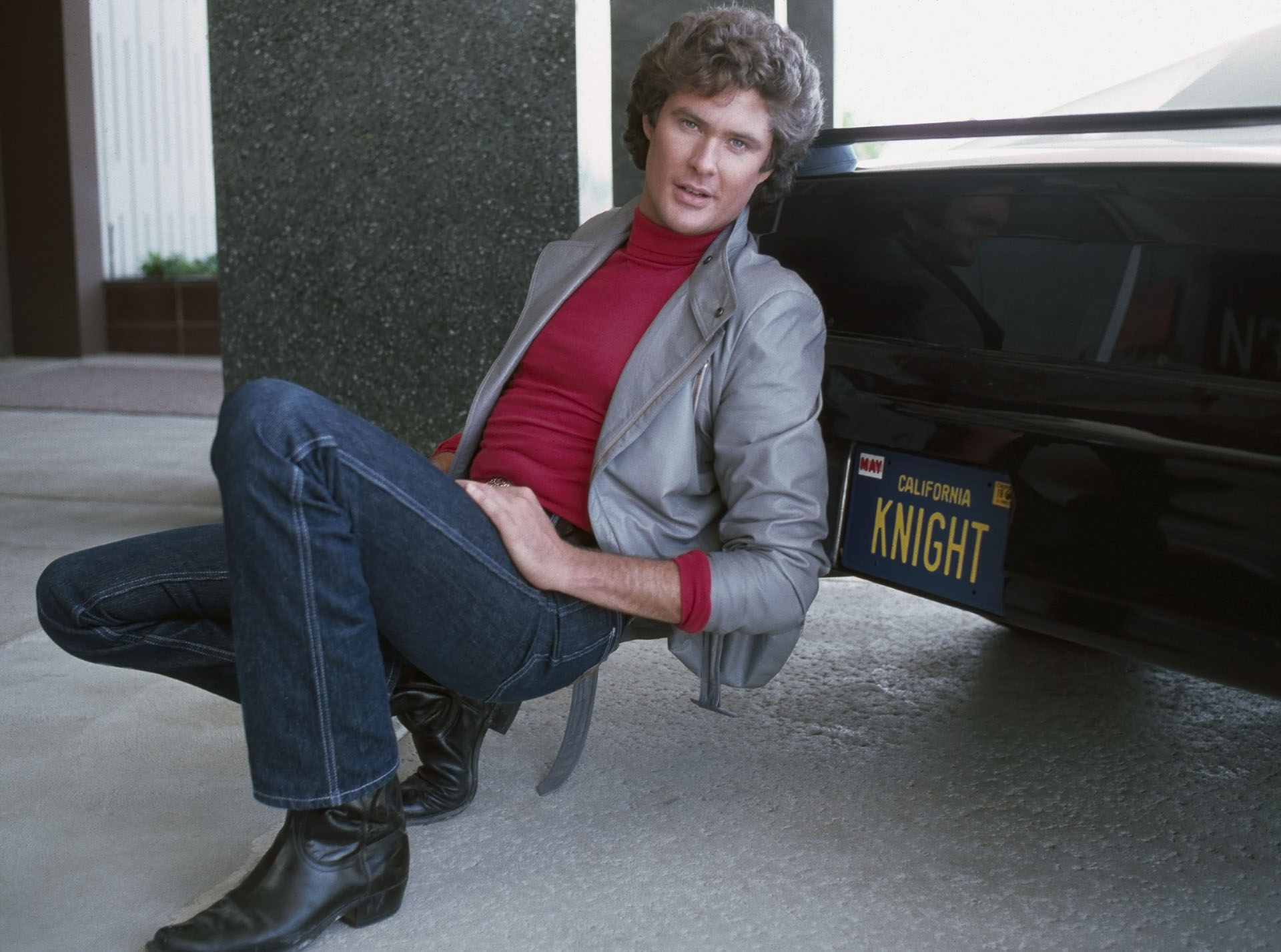 David Hasselhoff mint Michael Knight