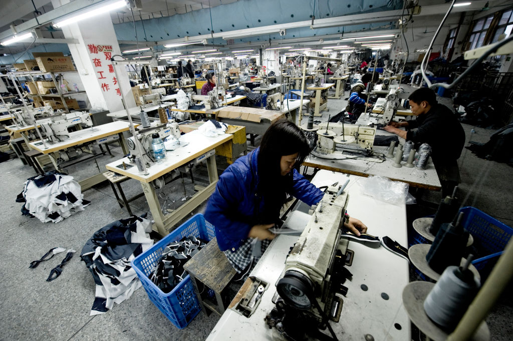 Farmergyár Kína Guangdong provinciájában, ahol a Shein egyes gyárai is találhatók.Fotó: Getty Images