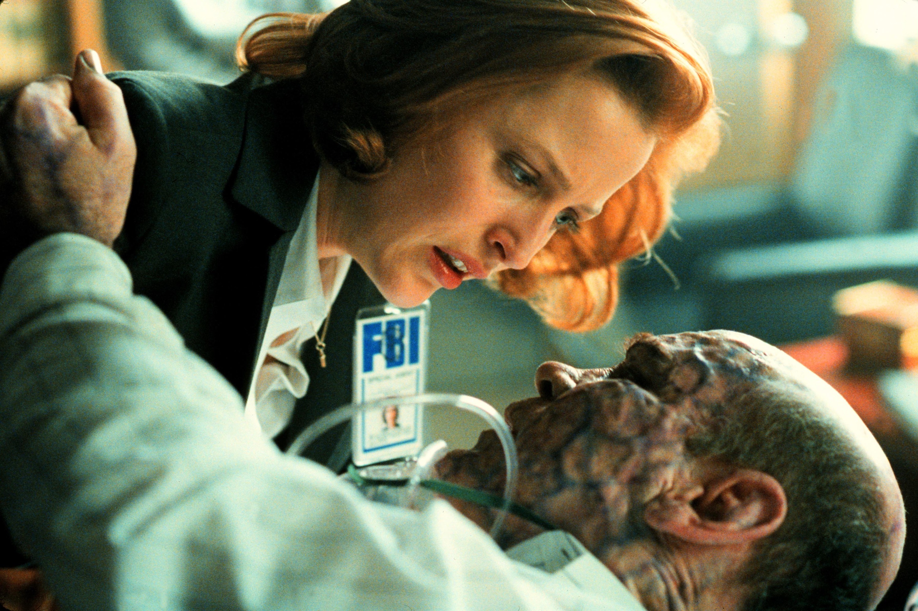 Mitch Pileggi és Gillian Anderson