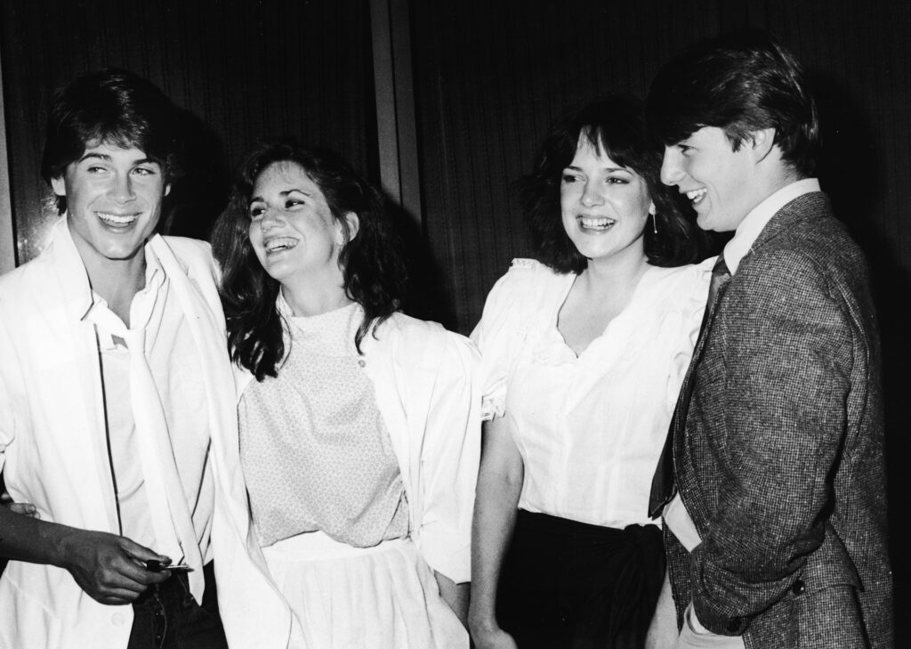 Rob Lowe, Melissa Gilbert, Michelle Meyrink és Tom Cruise