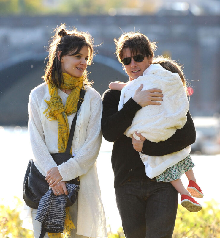 Katie Holmes, Suri Cruise és Tom Cruise